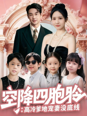 空降四胞胎高冷爹地宠妻没底线（75集）爆火短剧推荐