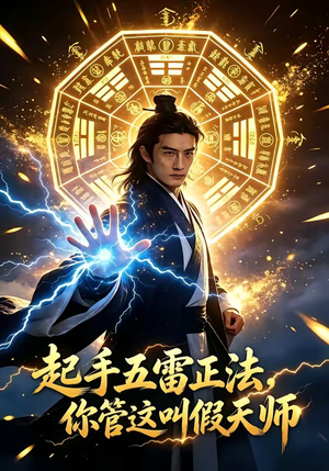起手五雷正法，你管这叫假天师？（59集）最火的短剧