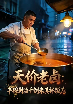 天价老卤：半碗剩汤干倒米其林饭店（34集）小短剧抢先看