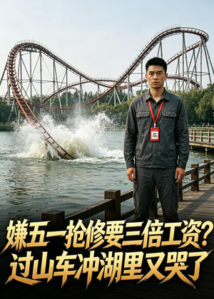 嫌五一抢修要三倍工资？过山车冲湖里又哭了（33集）热门短剧推荐。