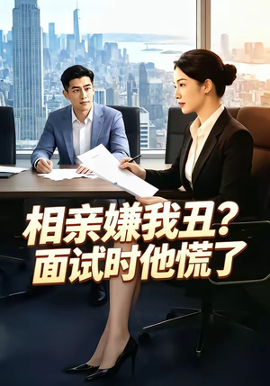 相亲嫌我丑？面试时他慌了（40集）热门短剧抢先
