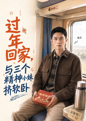 过年回家，与三个精神小妹挤软卧（74集）短剧