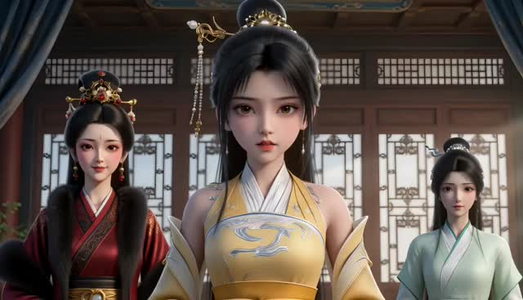 大唐小奶团，天天来我家蹭饭（63集）动漫女主谁演的