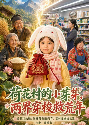荷花村的小芽芽，两界穿梭救荒年（60集）短剧太精彩了