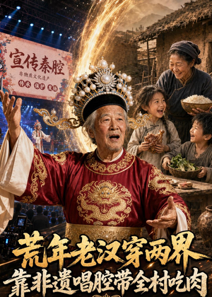 荒年老汉穿两界：靠非遗唱腔带全村吃肉（73集）古装短剧推荐