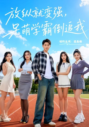 放纵就变强，呆萌学霸倒追我（80集）一起追生活短剧