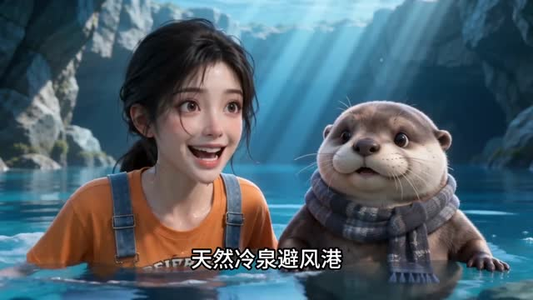 獭宝带我风生水起（73集）一口气追完短剧