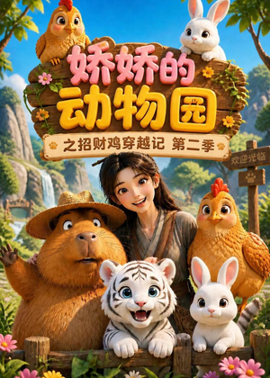 娇娇的动物园之招财鸡穿越记第二季（65集）超级好看的短剧