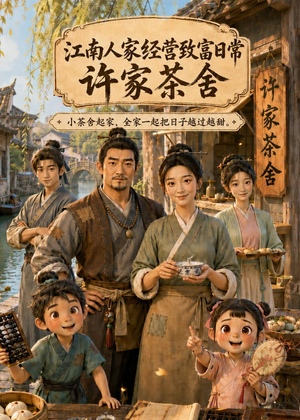 江南人家经营致富日常:许家茶舍(74集) 江南人家经营致富日常:许家茶舍(74集)火爆热门短剧