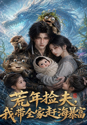 荒年捡夫，我带全家赶海暴富（118集）看到了大结局