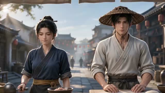 馄饨摊对门包子铺(21集) 馄饨摊对门包子铺(21集)超甜短剧分享