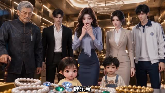 调皮乐宝大佬爹爹（下）（101-333集）热门短剧追不停