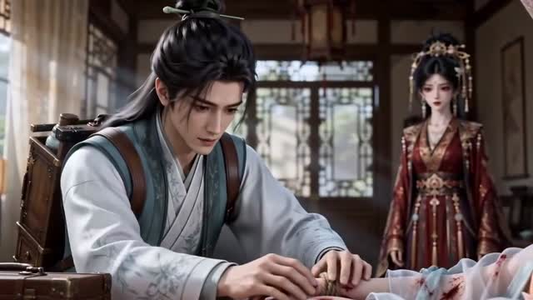 穿成男频炮灰：病弱男主带我翻盘（53集）短剧推荐上热门
