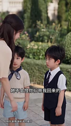 家有萌娃三个：妈妈不好惹（184集）热门火爆短剧